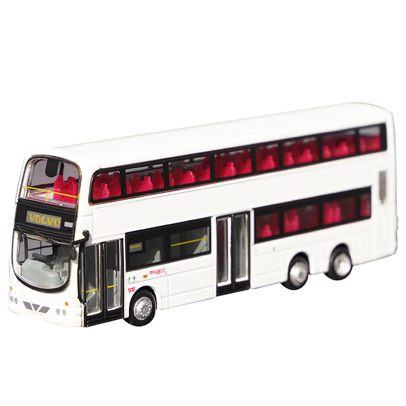 Classic 1:120 Hong Kong double-decker Denis B9 diecast alloy bus model for gift, toy