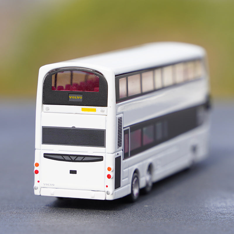 Classic 1:120 Hong Kong double-decker Denis B9 diecast alloy bus model for gift, toy