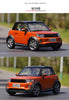 Original factory 1:18 BAIC LITE AFCFOX diecast electric car model for gift, collection