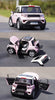 Original factory 1:18 BAIC LITE AFCFOX diecast electric car model for gift, collection