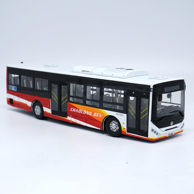 1:42 Dongfeng Chaolong New Energy BEV Electric Bus Model With Gift box