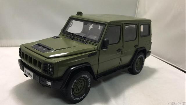 Original! 1:18 Scale Beijing Jeep BJ80J ORV (off road vehicle) Diecast Model Car