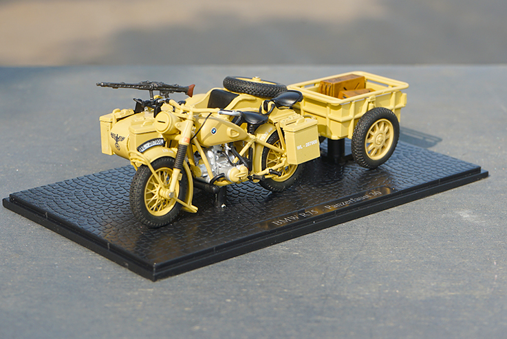 Moto BMW R75 (ex-bandai) Gaso-line GAS50212K : Miniatures et maquettes haut  de gamme 1/48