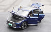 1:18 Original factory BYD Song PLUS DM-I 2022 Diecast car model Blue Color collectiable car models