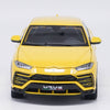 Original factory authentic Bburago 1:18 Lamborghini URUS yellow diecast car model with small gift