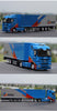 Original authentic 1:50 Ben z Diecast container truck  model Rongqing Logistics alloy DHL container truck model for gift