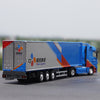 Original authentic 1:50 Ben z Diecast container truck  model Rongqing Logistics alloy DHL container truck model for gift