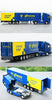 Original authentic 1:50 Ben z Diecast container truck  model Rongqing Logistics alloy DHL container truck model for gift