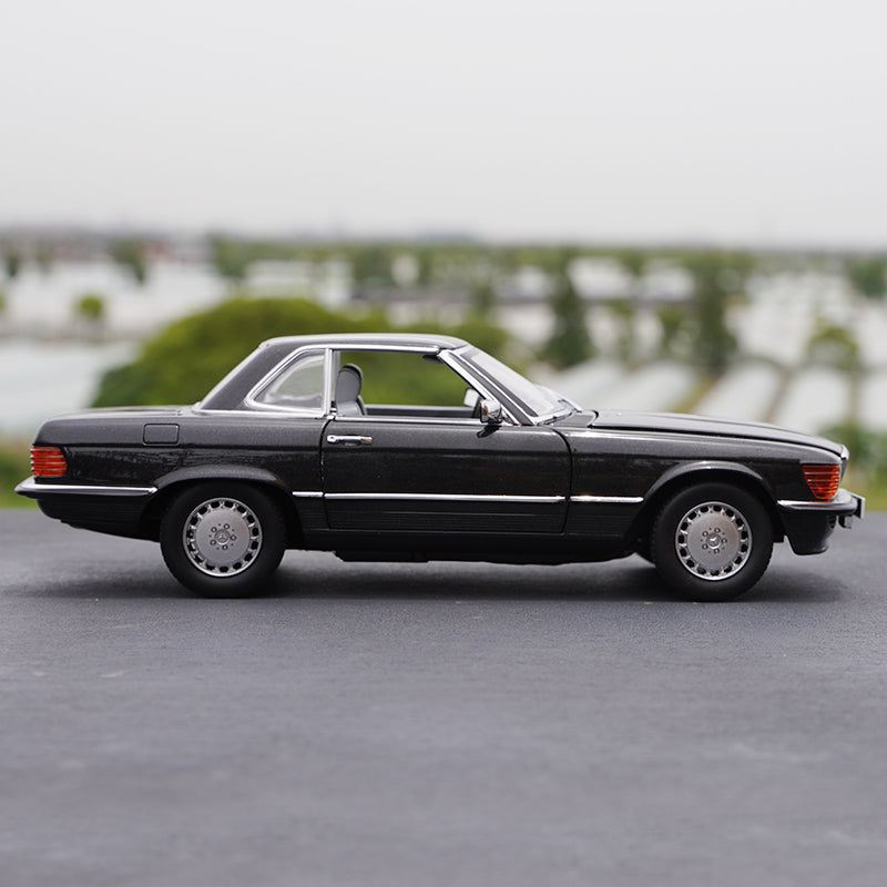 Original 1:18 Norev 300SL convertible two-door Benz diecast alloy car model for collection, gift