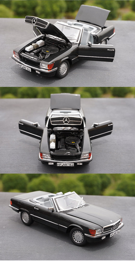 Original 1:18 Norev 300SL convertible two-door Benz diecast alloy car model for collection, gift