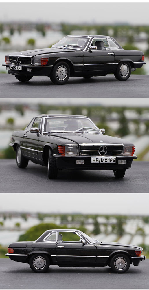 Original 1:18 Norev 300SL convertible two-door Benz diecast alloy car model for collection, gift