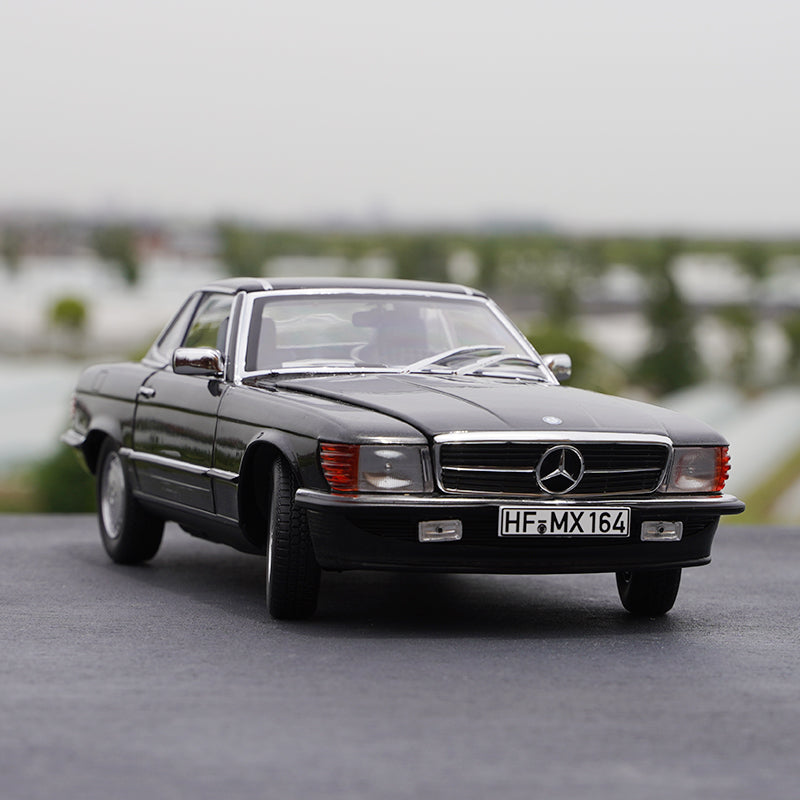 Original 1:18 Norev 300SL convertible two-door Benz diecast alloy car model for collection, gift