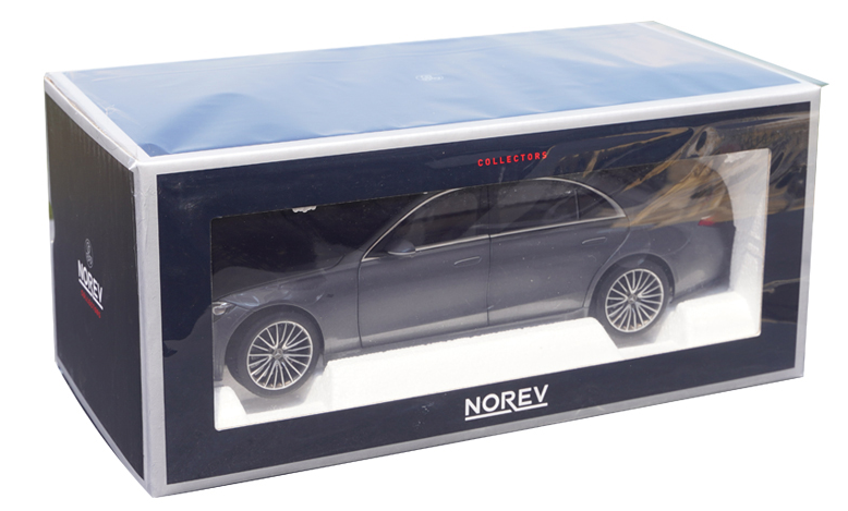 Original factory 1:18 Norev Benz S600 AMG W223 2021 Diecast alloy car model for gift, collection