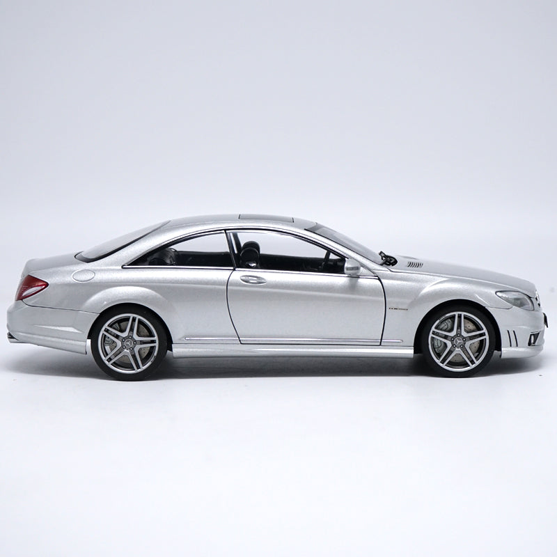 1 18 Autoart Mercedes-benz CL63 Amg Silver diecast model car