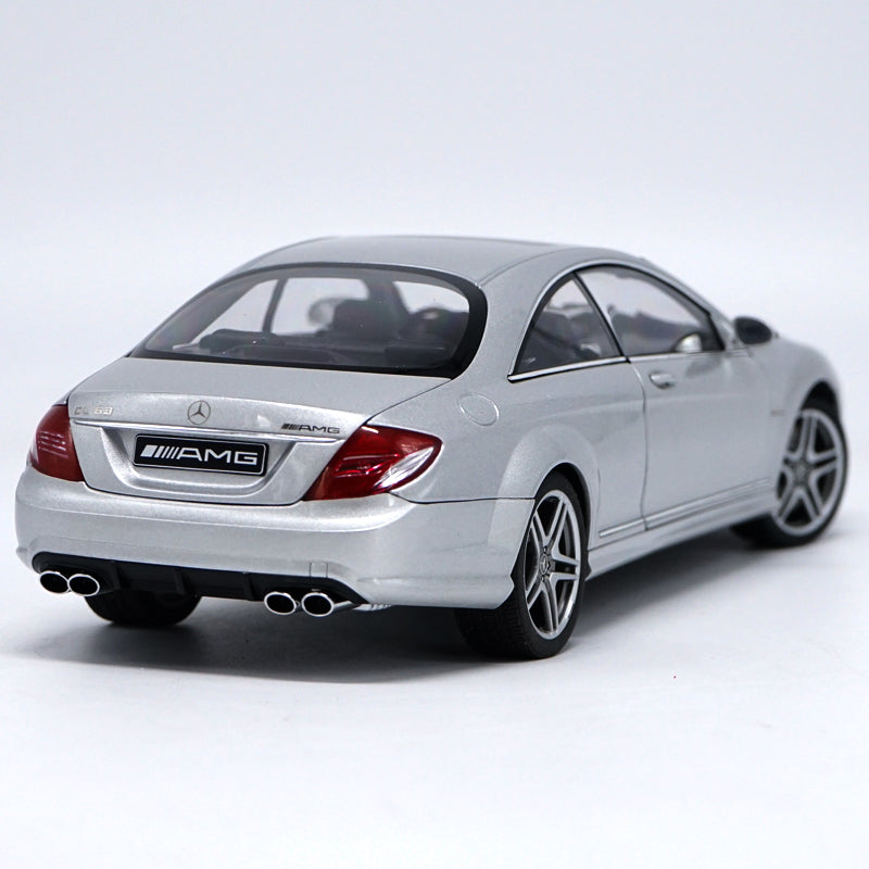 1 18 Autoart Mercedes-benz CL63 Amg Silver diecast model car