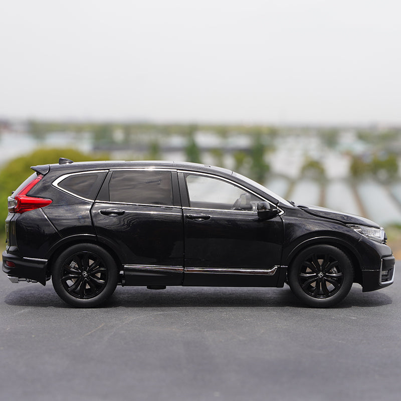 Original factory 1:18 Diecast Dongfeng Honda CRV 2021 Alloy scale SUV model for collection, gift