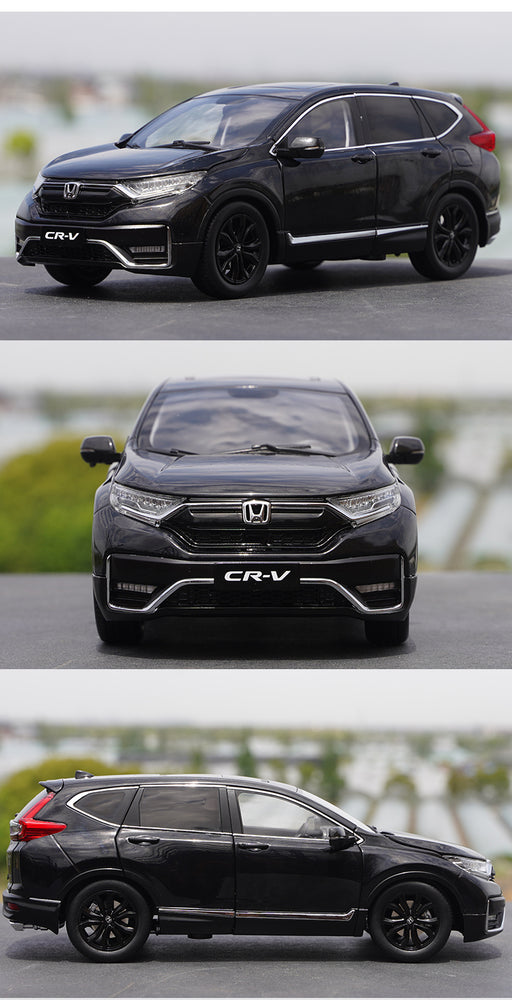 Original factory 1:18 Diecast Dongfeng Honda CRV 2021 Alloy scale SUV model for collection, gift