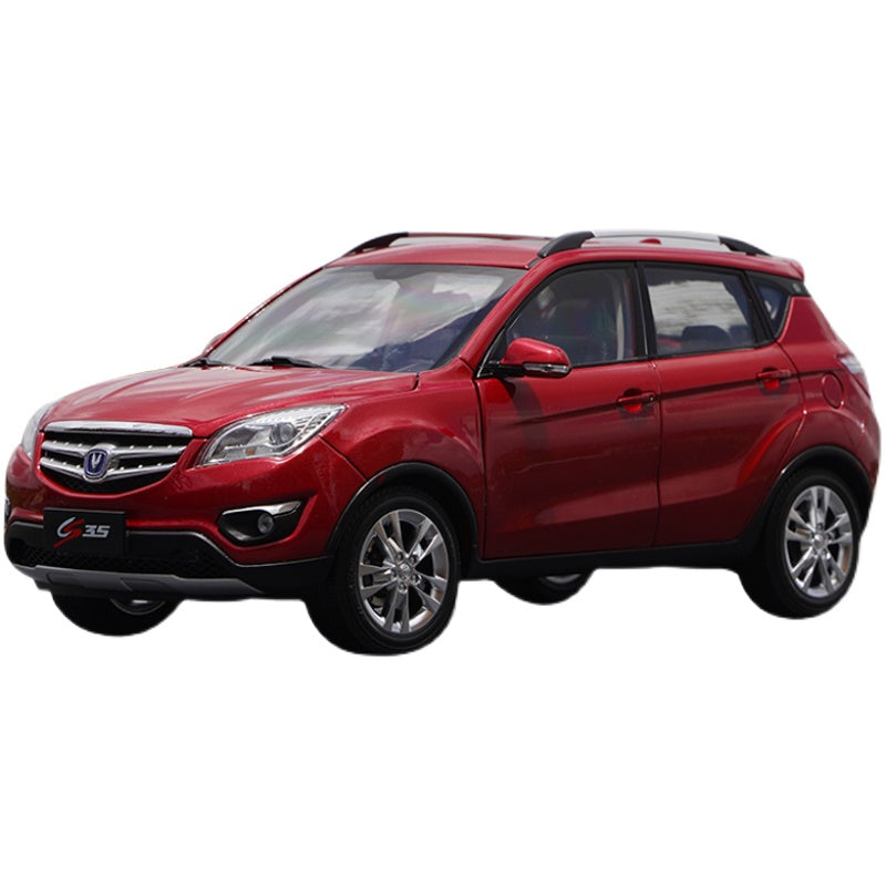 1:18 High quality Changan Red CS35 Diecast SUV alloy toy car model for promotional gift, toy