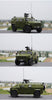 Original factory 1:18 Dongfeng warrior 3 Generation CSK181 diecast armored car alloy model for collection, gift