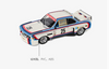 Original high quality 1:18 BMW 3.0 CSL25 diecast rally car model for gift, toy