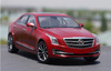 Original factory SGM 1:18 Cadilla c ATS ATS-L diecast alloy car model for gift, collection