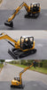 1:24 CCM CAT 308E 2CR Diecast Excavator alloy engineering machinery model for gift, collection