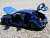 High Quality 1/18 Honda Civic TYPE R FK8 2017 Japanese sports car alloy car model with small gift