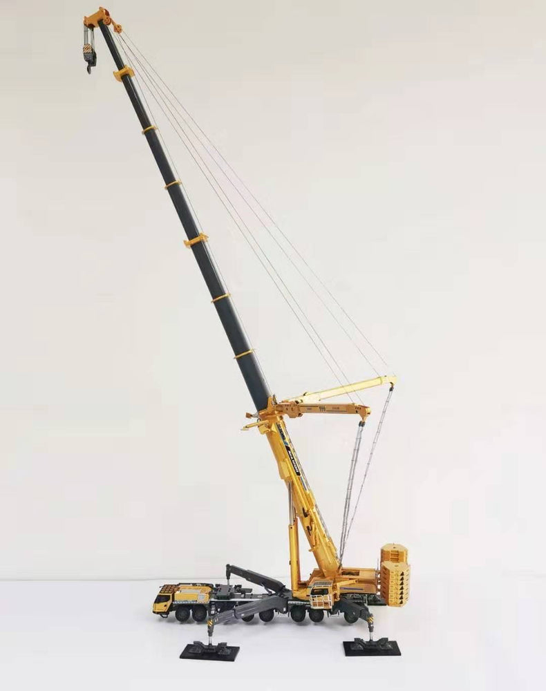Classic original New Launch 1:50 XCMG XCA1200 All Terrain Crane Model, 1200 tons crane replica crane for chirsitmas, birthday gift
