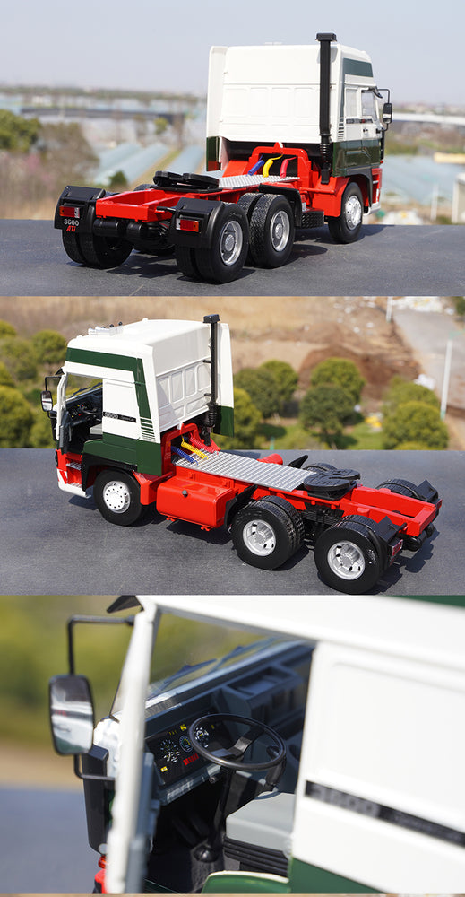 Original factory 1:18 KK DAF 3300 3600 Space cab Diecast tractor truck model for collection, promotion, gift