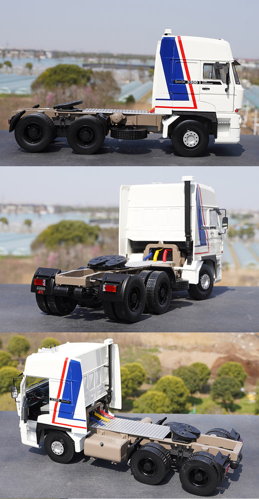 Original factory 1:18 KK DAF 3300 3600 Space cab Diecast tractor truck model for collection, promotion, gift