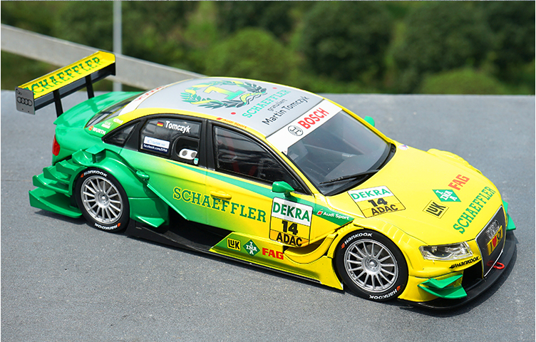 Original factory classic 1:18 NOREV A4 DTM AUDI A4 Xpand Rally