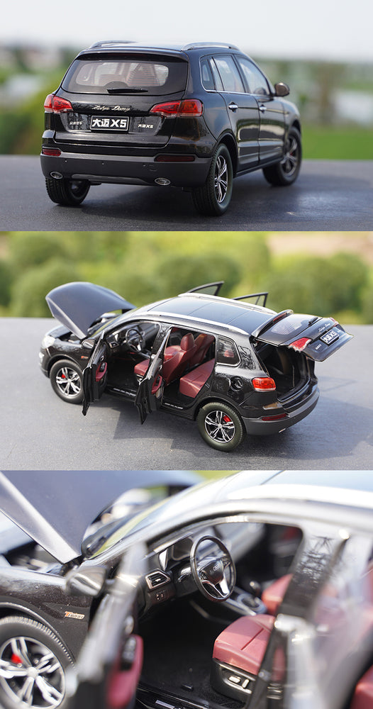 Sales promotion: 1:18 Zhongtai Damai X5 Diecast SUV Car model special price toy car models for gift
