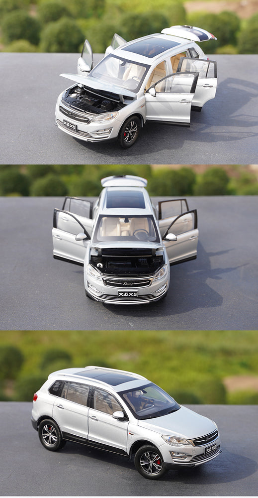 Sales promotion: 1:18 Zhongtai Damai X5 Diecast SUV Car model special price toy car models for gift