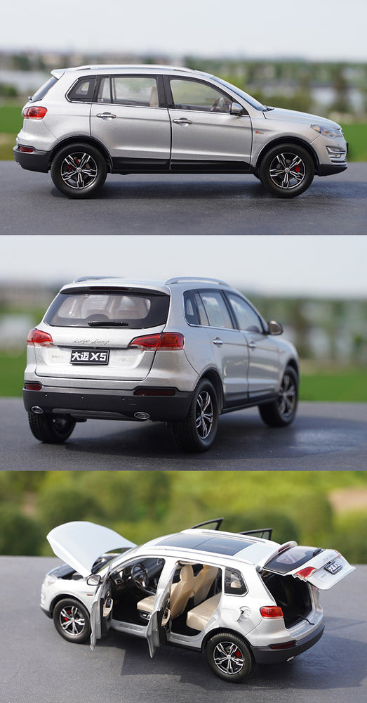 Sales promotion: 1:18 Zhongtai Damai X5 Diecast SUV Car model special price toy car models for gift