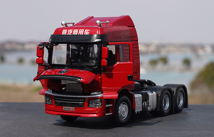Original factory Shanxi Delong Xuandeyi 3 diecast tractor truck model Alloy tractor model for collection