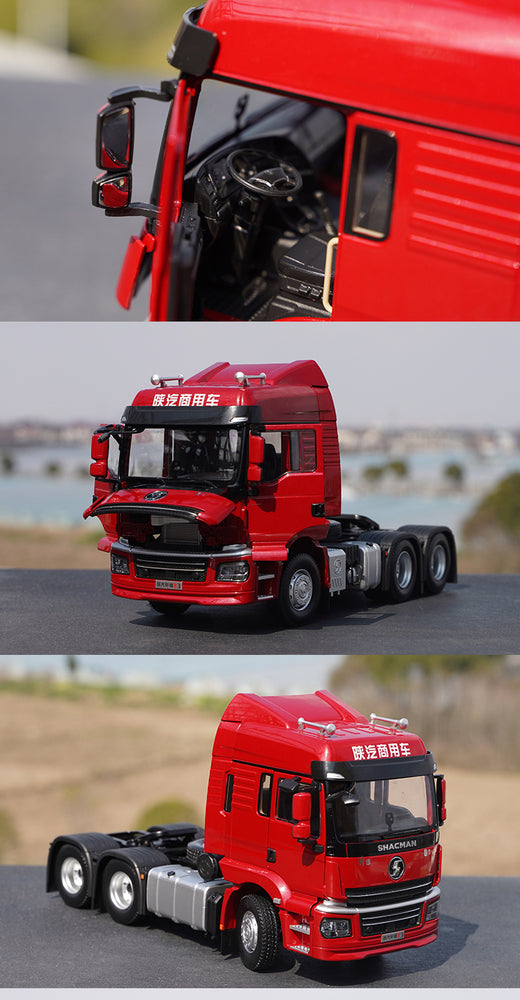 Original factory Shanxi Delong Xuandeyi 3 diecast tractor truck model Alloy tractor model for collection