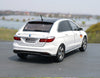 Original factory high classic white 1:18 BYD Denza 500 Diecast SUV car model for gift, collection