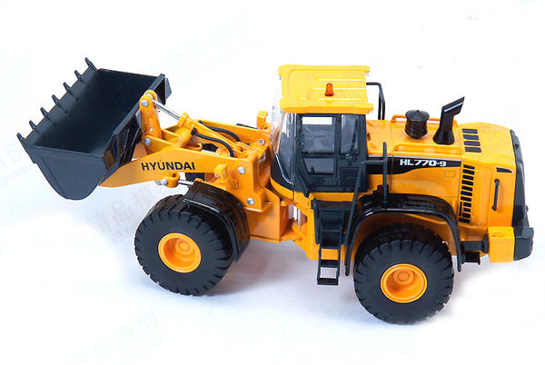HYUNDAI 215-9 ミニチュア重機 1/40 Die cast collectible 1:40 HYUNDAI HL770-9 Wheel Loader Engineering