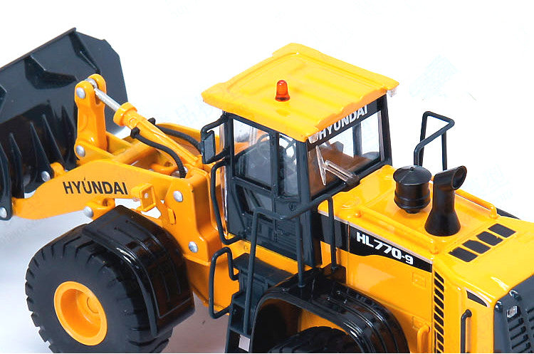 Die cast collectible 1:40 HYUNDAI HL770-9 Wheel Loader Engineering Machinery Diecast scale Model
