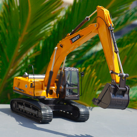 Original Authorized Authentic Diecast 1/35 Scale SANY SY215C-9 ExcavatorDiecast toy Model Excavator for Christmas gift,collection