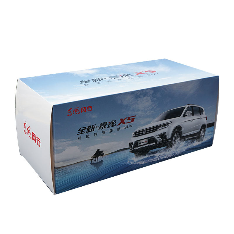 White/Blue  1:18 Dongfeng fengxing Fxauto Joyear X5 Jingyi X5 diecast car model  for gift, collection