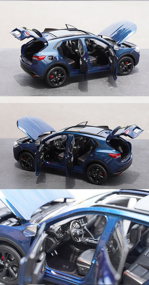 Collectable to quality 1:18 SAIC-GM Buick ENVISON PLUS ENVISON 652T blue alloy SUV car model for promotional gift