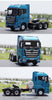 Original factory Silver/Blue 1:24 Foton Oman EST-A LNG Natural gas diecast tractor truck model for promotion, gift