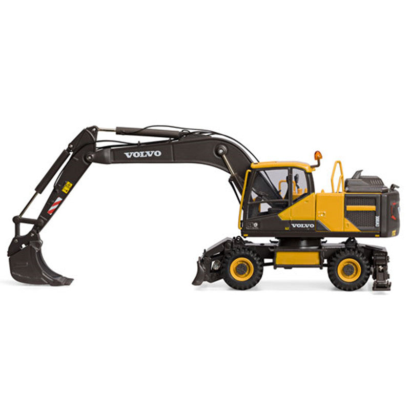 1:50 VOLVO wheeled excavator EW180E, Diecast Model Excavator by Motorart