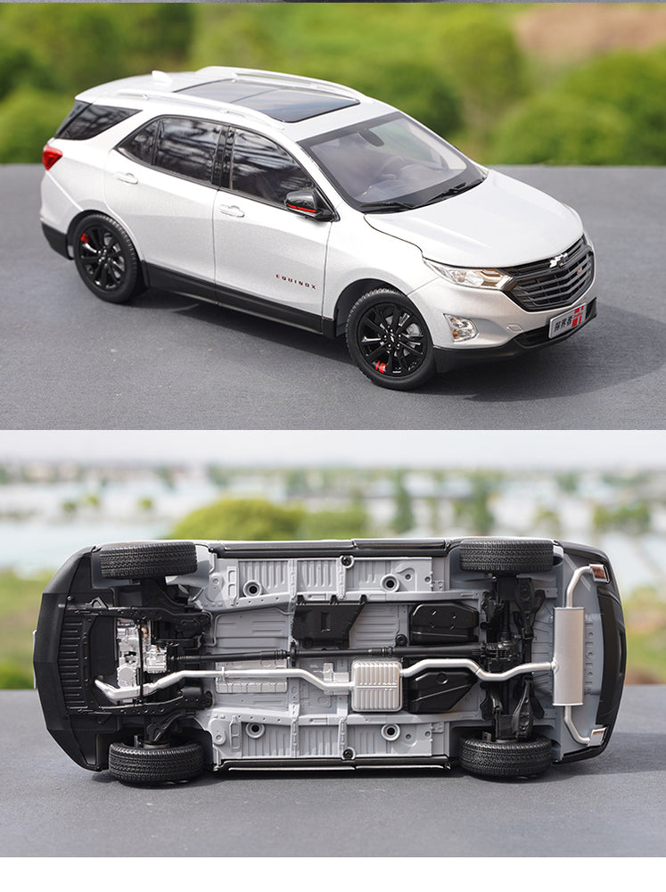 Original SAIC GM 1:18 Chevrolet Explorer Equinox Redline diecast alloy simulation car model for gift, collection