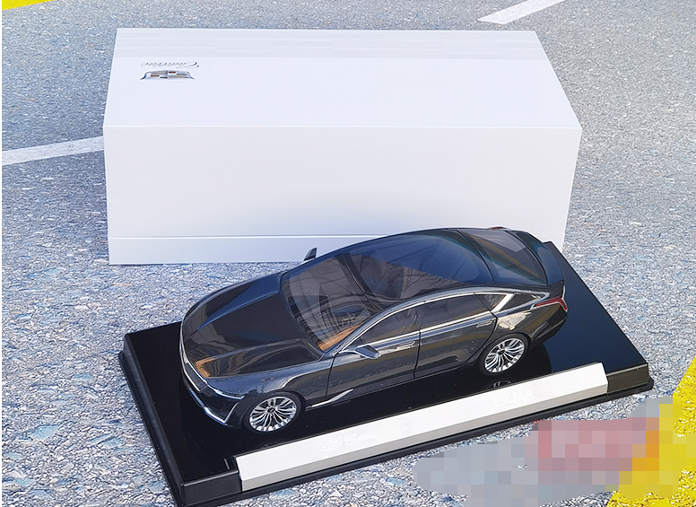 Original factory 1:18 SAIC GM Cadillac Escala diecast concept car model for gift, toys