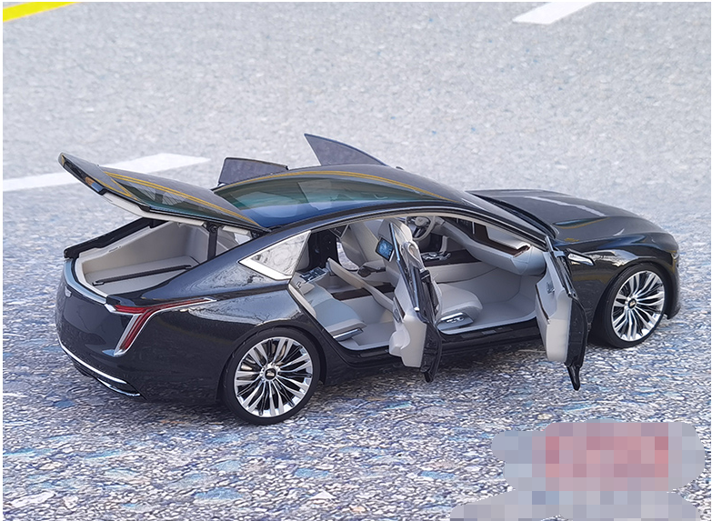 Original factory 1:18 SAIC GM Cadillac Escala diecast concept car model for gift, toys