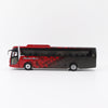 Original factory diecast 1:43 Mitsubishi FUSO AERO ACE BUS models, Alloy tour double-deck bus model for gift,collection