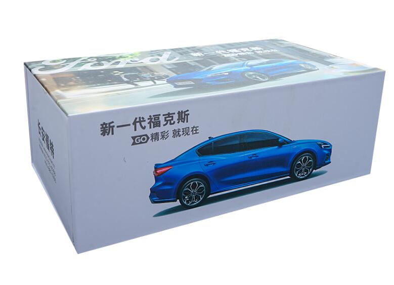 1:18 Original Ford Focus Racing car model 2019 CTCC field racing alloy simulation car model with small gift