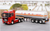 Original factory 1:36 Foton Auman EST-A diecast container truck model for gift, toys